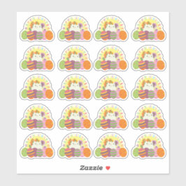 Niedlich Ostern Aufkleber