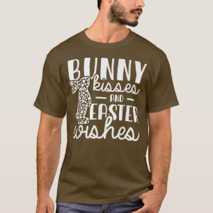Niedlich Ostern Bunny Bunny Kisses & Osterwünscht T-Shirt