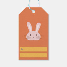 Niedlich Ostern Bunny Orange