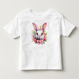 Niedlich Ostern Bunny Portrait Geschenk T - Shirt