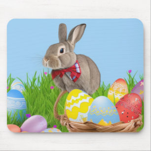 Niedlich Ostern-Bunnyum für eine positive Stimmung Mousepad