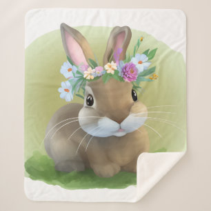 Niedlich Ostern-Bunnyum für eine positive Stimmung Sherpadecke