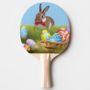 Niedlich Ostern-Bunnyum für eine positive Stimmung Tischtennis Schläger