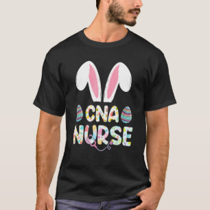 Niedlich Ostern CNA NURSE Nurse Bunny Ears Happy E T-Shirt