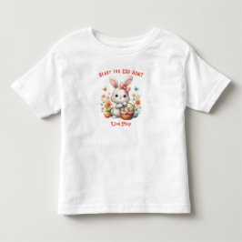 Niedlich Ostern Egger Hunter sonniger personalisie Kleinkind T-shirt