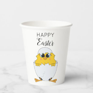 Niedlich Ostern Ei & Chick Happy Oster Pappbecher