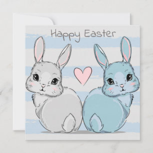 Niedlich Ostern Feiertagskarte