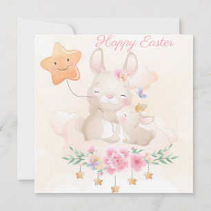 Niedlich Ostern Feiertagskarte