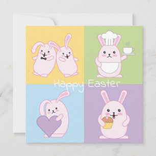 Niedlich Ostern Feiertagskarte