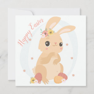 Niedlich Ostern Feiertagskarte