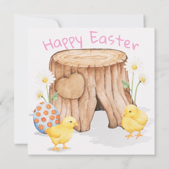 Niedlich Ostern Feiertagskarte (Vorderseite)