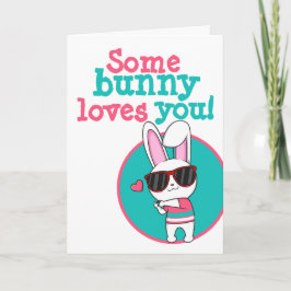 Niedlich Ostern Hübsche Liebe Karte