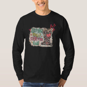 Niedlich Ostersonne Kleine Miss Cotton Schwanz Gir T-Shirt