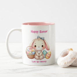 Niedlich Ostersonnige Girly Pink individuell einst Zweifarbige Tasse