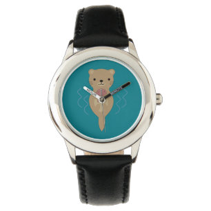Niedlich Otter Armbanduhr