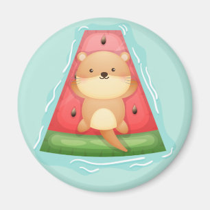 Niedlich Otter Magnet