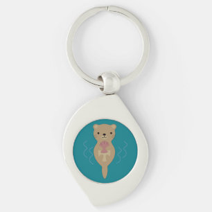 Niedlich Otter Schlüsselanhänger