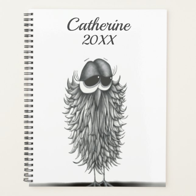 Niedlich Owl Ester Planer (Vorderseite)