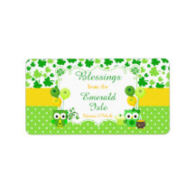 Niedlich Owls Segings St Patrick's Day