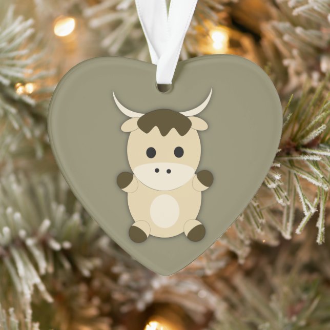 Niedlich Ox Ornament (Baum)