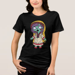 Niedlich Pakistani Zombie Tri-Blend Shirt