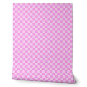 Niedlich Pale Pink y2k Schachbretter Tapete