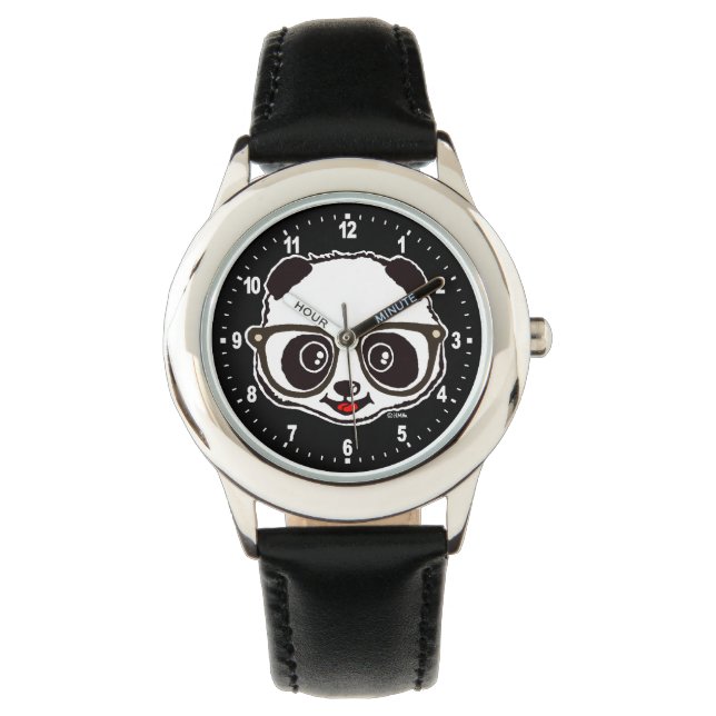 Niedlich Panda Armbanduhr (Vorderseite)