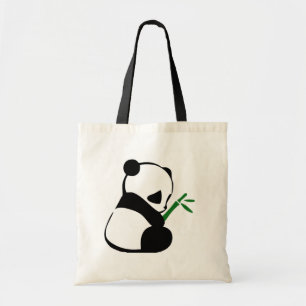 Niedlich Panda Bambus Tragetasche