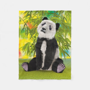Niedlich Panda Bear Kawaii Animal Lover Perfektes  Fleecedecke