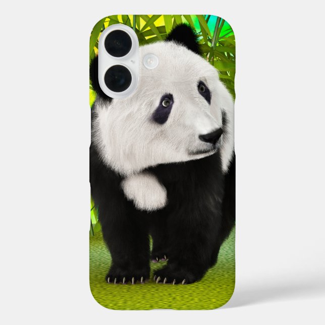 Niedlich Panda Bear Kawaii Animal Lover Perfektes  iPhone 16 Hülle (Rückseite)