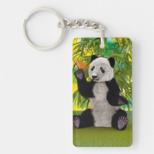 Niedlich Panda Bear Kawaii Animal Lover Perfektes Schlüsselanhänger