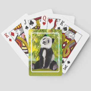 Niedlich Panda Bear Kawaii Animal Lover Perfektes Spielkarten