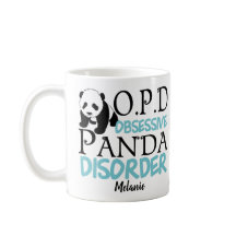 Niedlich Panda Bear Lover Monogram