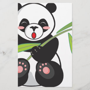 Niedlich Panda Briefpapier