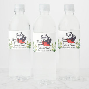 Niedlich Panda Danke Babydusche