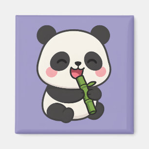 Niedlich Panda Eating Bamboo - Wunderschöne Küche  Magnet
