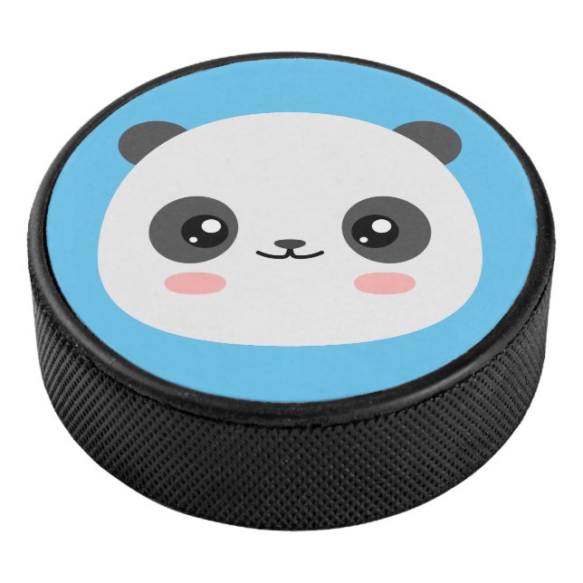 Niedlich Panda Eishockey Puck (3/4)