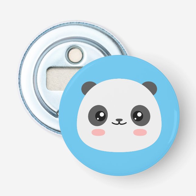 Niedlich Panda Flaschenöffner (Vorderseite)