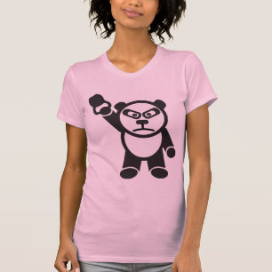 Niedlich Panda - Kettle Bell Snatch - Bamboo Stron T-Shirt