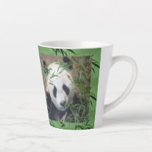 Niedlich Panda Latte Tasse