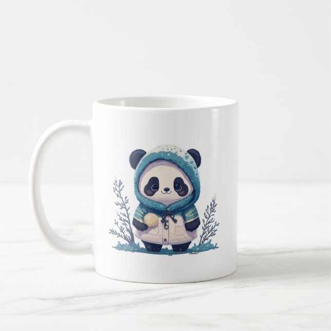 Niedlich Panda Lovers Gift Kaffeetasse (Links)