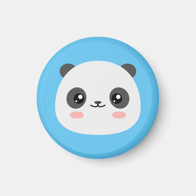 Niedlich Panda Magnet (Vorne)