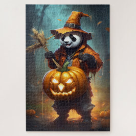 Niedlich Panda Scarecrow Halloween
