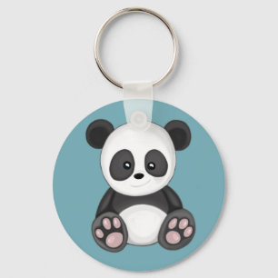 Niedlich Panda Schlüsselanhänger