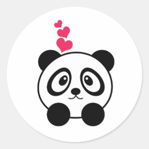 Niedlich Panda Stickers