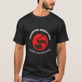 Niedlich Panda Valentines Bamboo Girlfriend Boyfri T-Shirt
