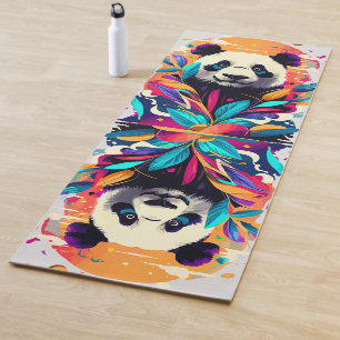 Niedlich Panda Yoga Mat - Panda Bear Yoga Matts Yogamatte