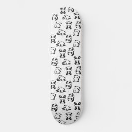 Niedlich Pandas Pattern Skateboard