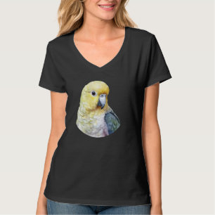 Niedlich Parakeet Budgie Tropical Bird Mama Vater  T-Shirt
