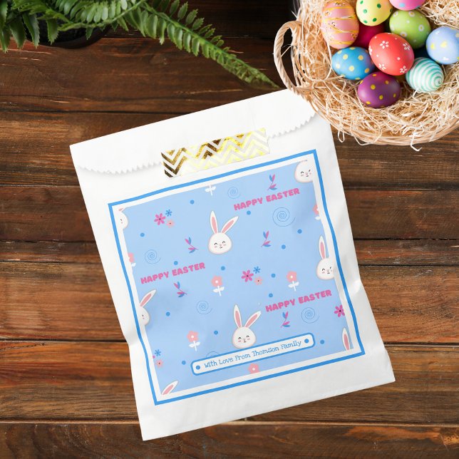Niedlich Paste Blue Ostersonne Bläserblase Geschenktütchen (Von Creator hochgeladen)
